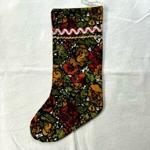 Hand Sewn Vintage Inspired Christmas Stocking